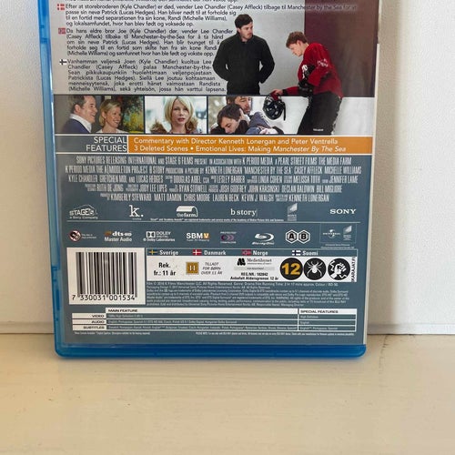 Manchester By The Sea Blu ray