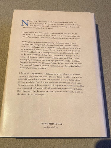 Nepotism av Adam Bellow