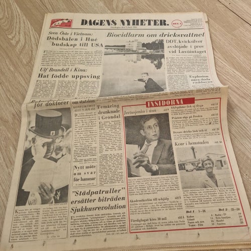Dagens Nyheter från 1 juni 1966