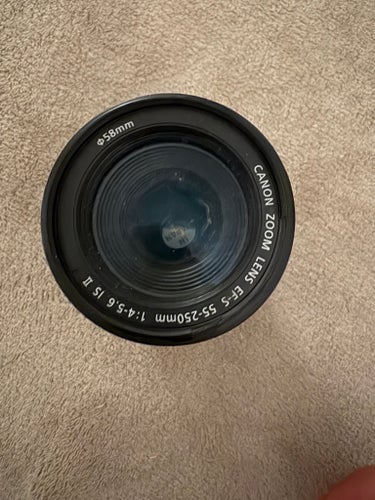Kameraobjektiv Canon Zoom EF-S 55-250mm