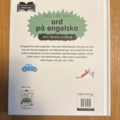 Jag lär mig ord på engelska