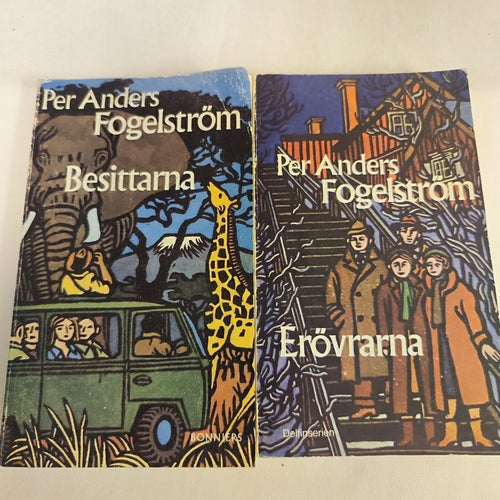 Per Anders Fogelström 2 st pocketböcker