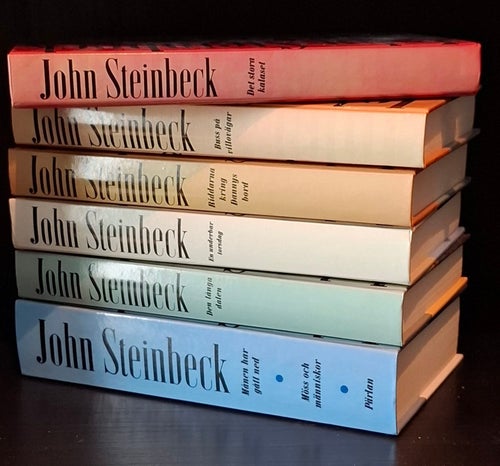 John Steinbeck - Samling om 6 böcker