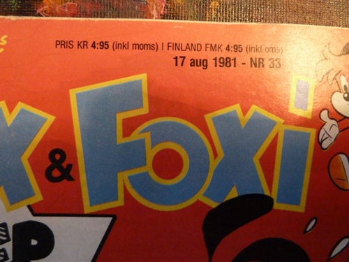 FIX & FOXI NR33, 1981,