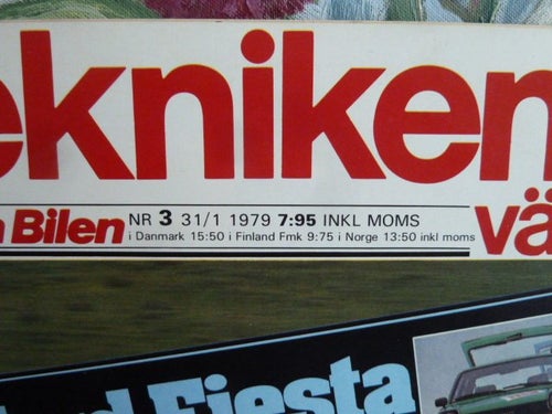 TEKNIKENS VÄRLD, NR3, 1979,
