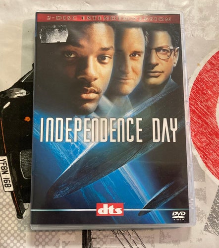 INDEPENDENCE DAY (1996) SVENSK SPECIALUTGÅVA 2 DVD I MKT FINT SKICK