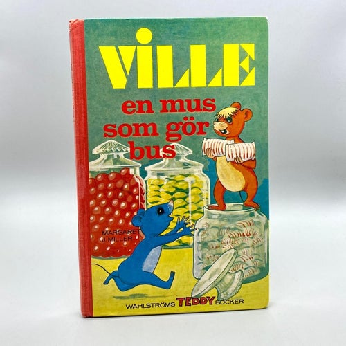 Ville - En mus som gör bus av Margaret J.Miller  (Barn/ungdom)
