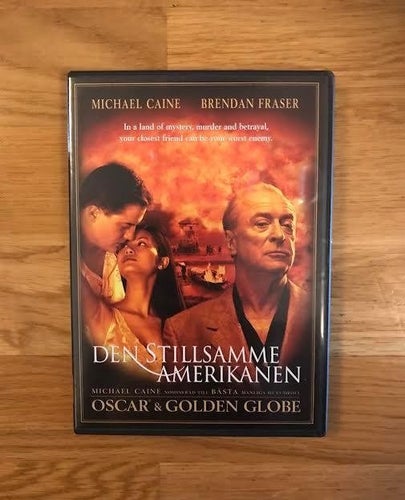 Den stillsamme amerikanen - Fint skick - UTGÅTT - Michael Caine