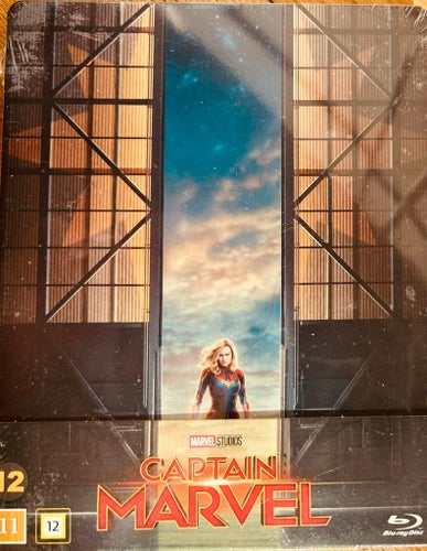 Captain Marvel NY INPLASTAD STEELBOOK (Blu-ray Disc) (Marvel, DC)