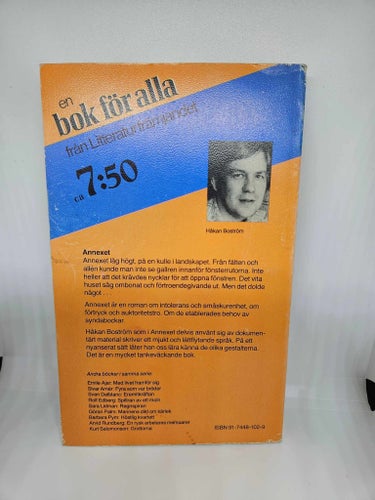 Annexet - epitafium av Boström, Håkan