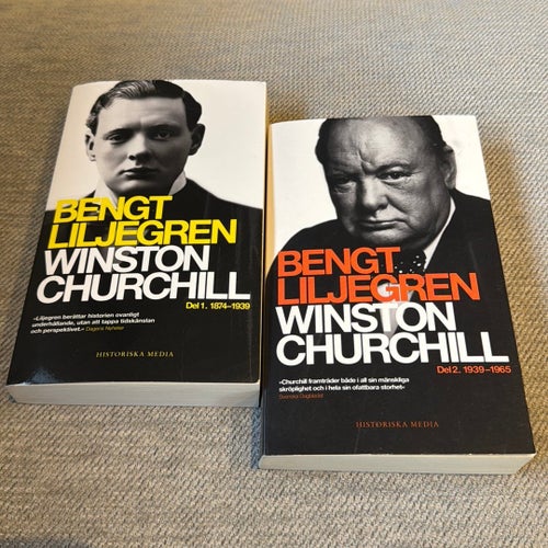 Pocket-paket: Bengt Liljegren – Winston Churchill Del 1 & 2