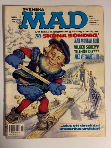 Svenska MAD Nr 3 Mars 1987