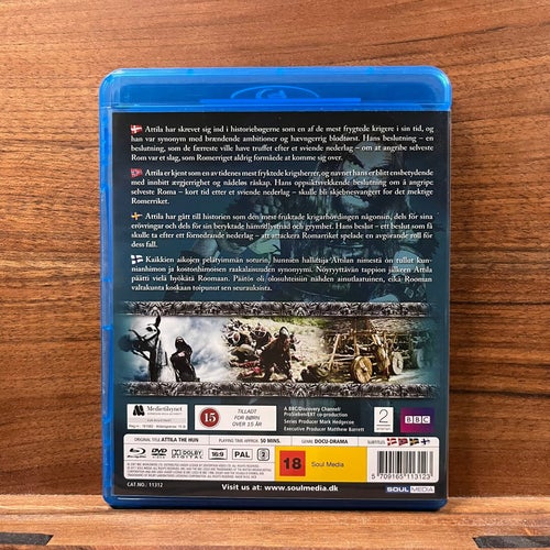 Warriors Attila The Hun (Blu-ray, DVD)