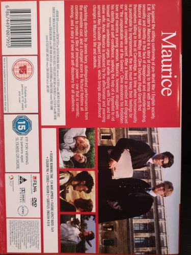 Maurice (1987) James Ivory med James Wilby, Hugh Grant, Rupert Graves