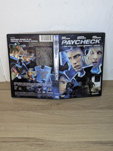 Paycheck - Ben Affleck - Uma Thurman - John Woo - DVD