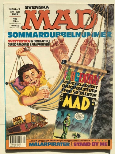 MAD - 1987:6-7 FN med nostalgiserietidning
