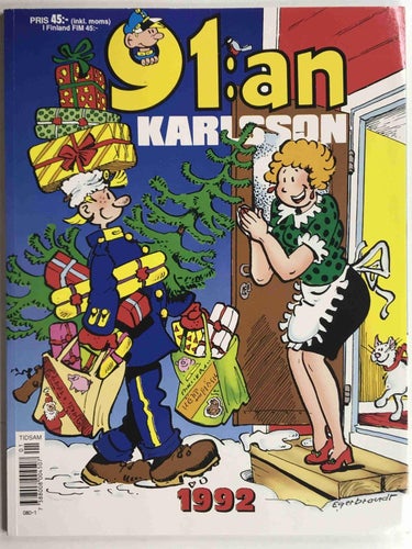 91:an Karlsson Julalbum 1992: Oläst!