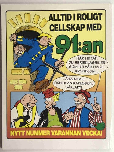 91:an Karlsson Julalbum 1992: Oläst!
