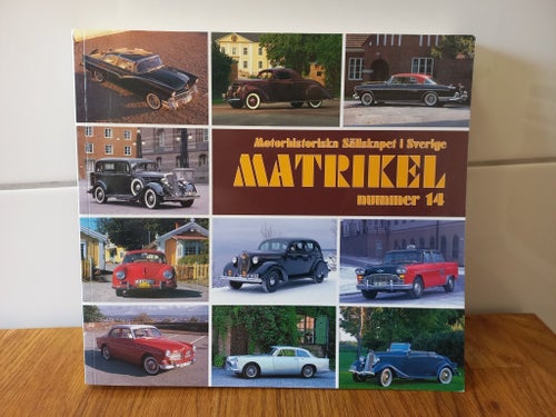 Motorhistoriska Sällskapet i Sverige MATRIKEL 14, 2001
