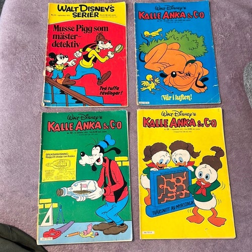 Walt Disney's Serier - 4st från 1976