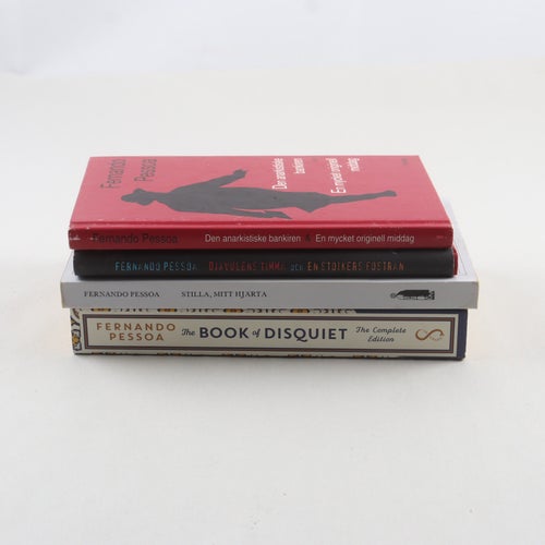 Fernando Pessoa, bokpaket med 4 volymer