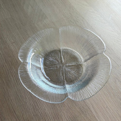 Holmegaard Glasskål Serie Garni Sidse Werner Design 1982 Danmark Glasfat