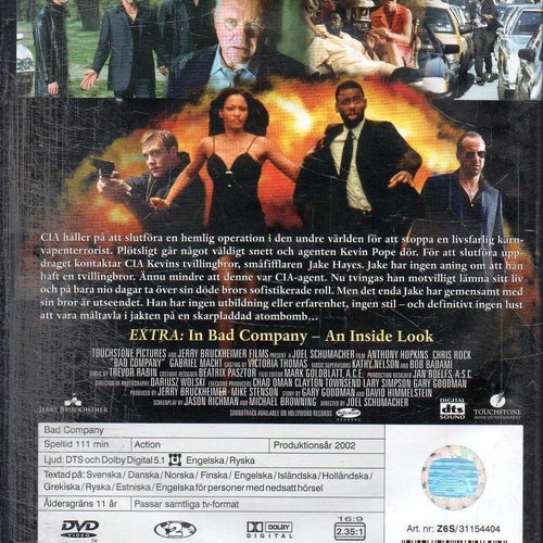 Bad Company - DVD