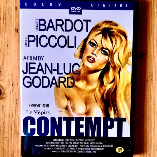 Föraktet / Contempt (Le Mépris, 1963) med Brigitte Bardot, av Jean-Luc Godard