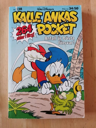 KALLE ANKAS POCKET - Nr 138 - Anfall är bästa försvar!