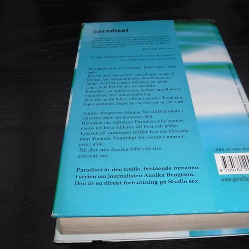 Paradiset författare Liza Marklund