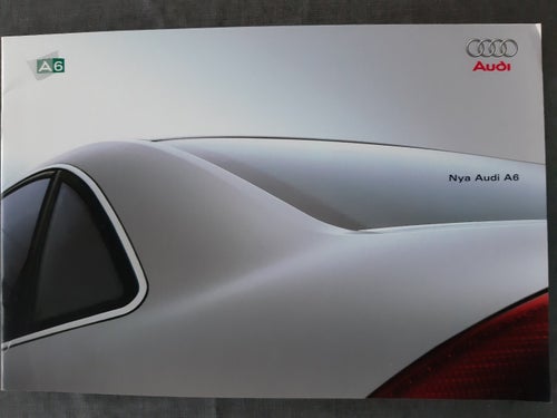 Audi A6 1997 - broschyr