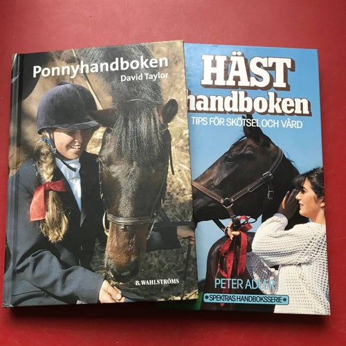 PONNYHANDBOKEN David Taylor + HÄSTHANDBOKEN Peter Adler