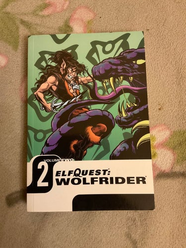 Elfquest : Wolfrider vol 2 - engelska fantasy alverfolket elf quest comic serie