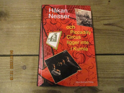 Håkan Nesser - och Piccadilly Circus ligger inte i Kumla