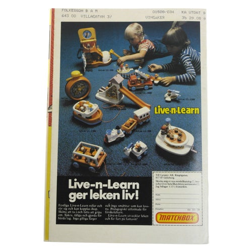 Kalle Anka & C:O - 1978 - NR 35 - Klippdocka Draken Elliott
