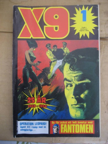 Agent X9 Nr:10-1994 med Jubilumsnumret Nr:1