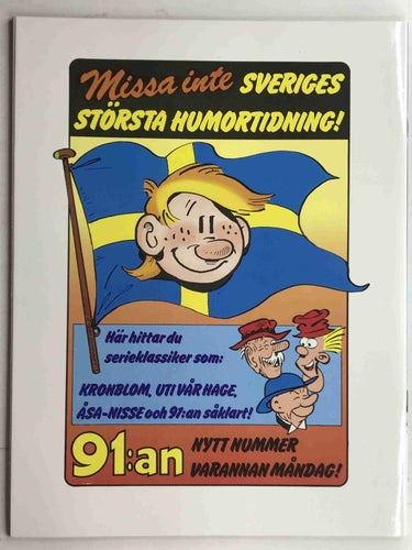 91:an Karlsson Julalbum 1990: NM med pren.kupong