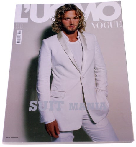 L'Uomo Vogue Italia men's magazine-No. 337-January 2003-"Suit Mania"-Italian