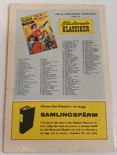 Illustrerade klassiker nr 24 (1963) / Senare upplaga / GD/VG
