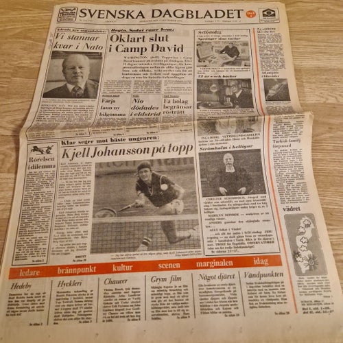 Svenska Dagbladet 17 september 1978