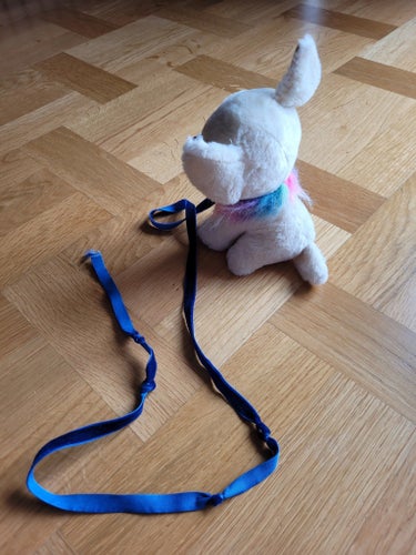 Ty Beanie Boos Chipper Chihuahua mjukdjur med koppel