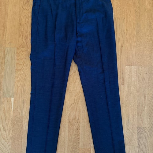H&M mörkblå byxor, storlek 52