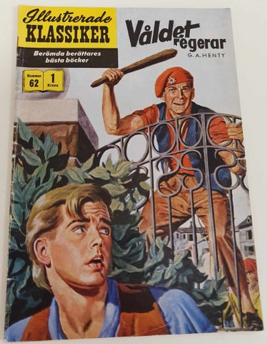 Illustrerade klassiker nr 62 (1958) / Första upplagan / VG