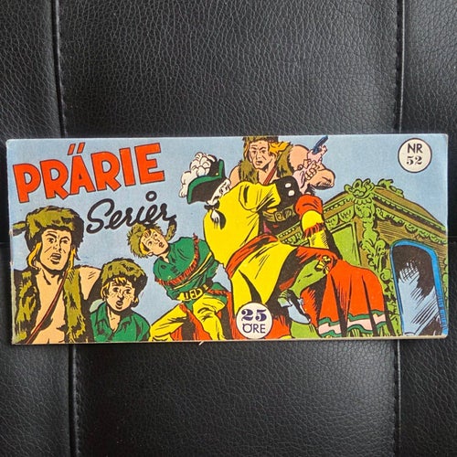 PrärieSerier Nr. 52 från 1956. I väldigt fint skick. FN. Med Davy Crockett!
