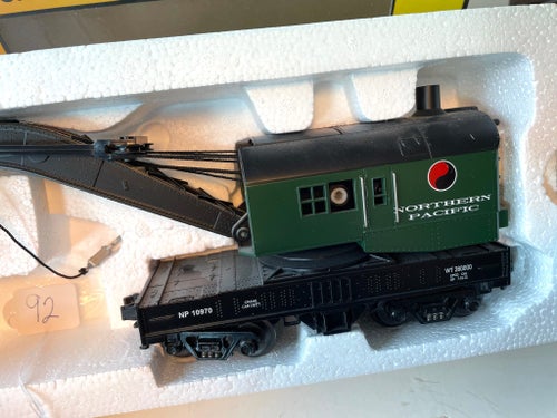 Kranvagn Northern Pacific i skala 0