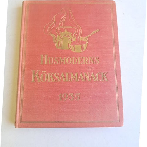 Husmoderns Köksalmanack 1935 – Unik tidig årgång!