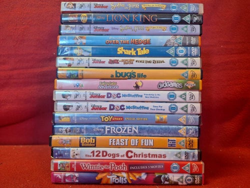 LAGERRENSNING - TOY STORY / LION KING mfl PAKET [OLIKA SKICK] DVD