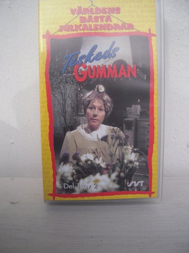 VHS Teskedsgumman Världens bästa julkalender Del 1 av 2 Produktionsår 1971.