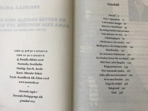 EN FATTIG FAMILJS HEM TAR BARA FEM MINUTER ATT RIVA Pernilla Ahlsén 2006
