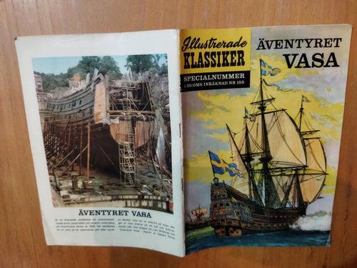 Illustrerade klassiker nr 155 Äventyret Wasa. Very Good plus